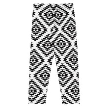 Load image into Gallery viewer, Aztec Black&amp; White - Toddler/Kid&#39;s Leggings
