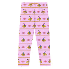 Load image into Gallery viewer, Cowgirl Bronc Rider - Light Pink Kid&#39;s Leggings
