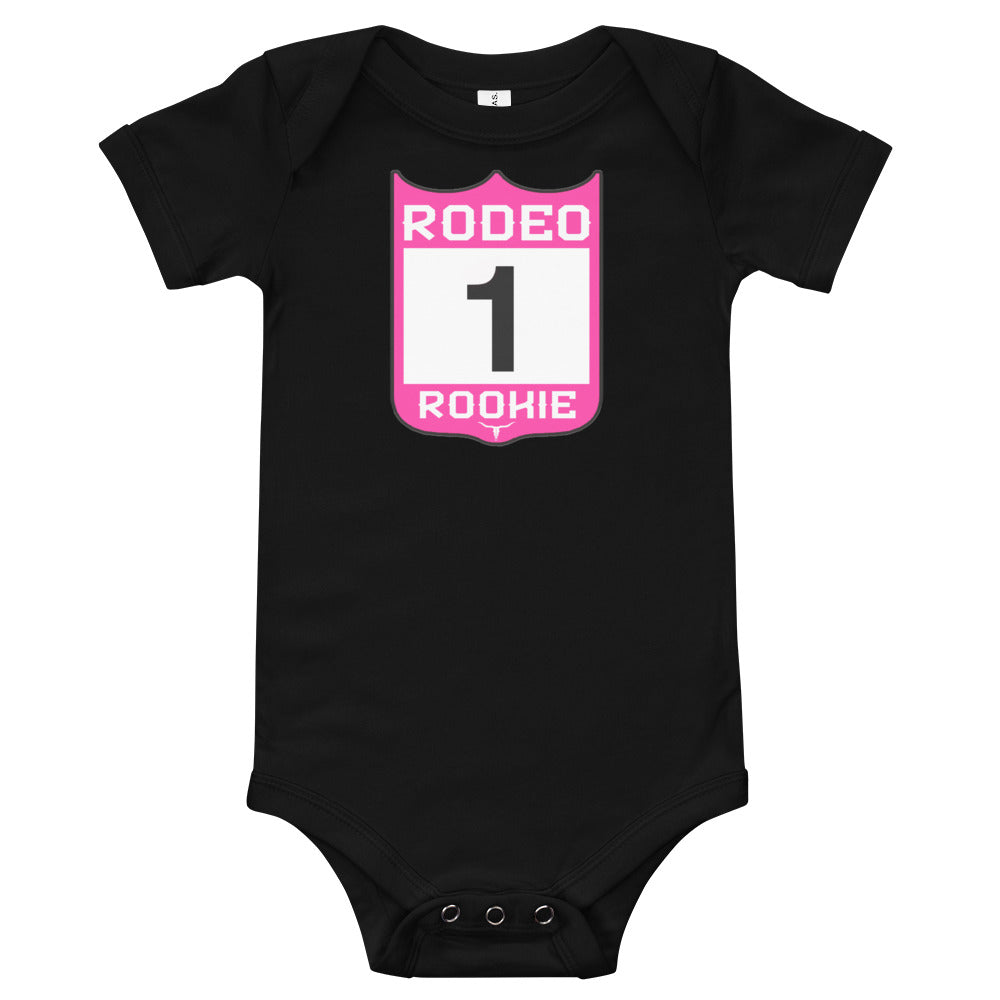 Rodeo Rookie Pink - Baby/Toddler Onesie