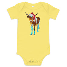 Load image into Gallery viewer, Santa Steer Baby/Toddler onesie
