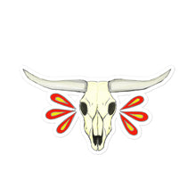 Load image into Gallery viewer, Longhorn Skull sticker
