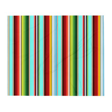 Load image into Gallery viewer, Turquoise Serape - Throw Blanket
