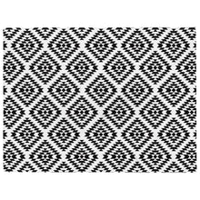 Load image into Gallery viewer, Aztec Black &amp; White - Throw Blanket
