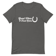 Load image into Gallery viewer, Good Vibes &amp; Trail Rides T-shirt
