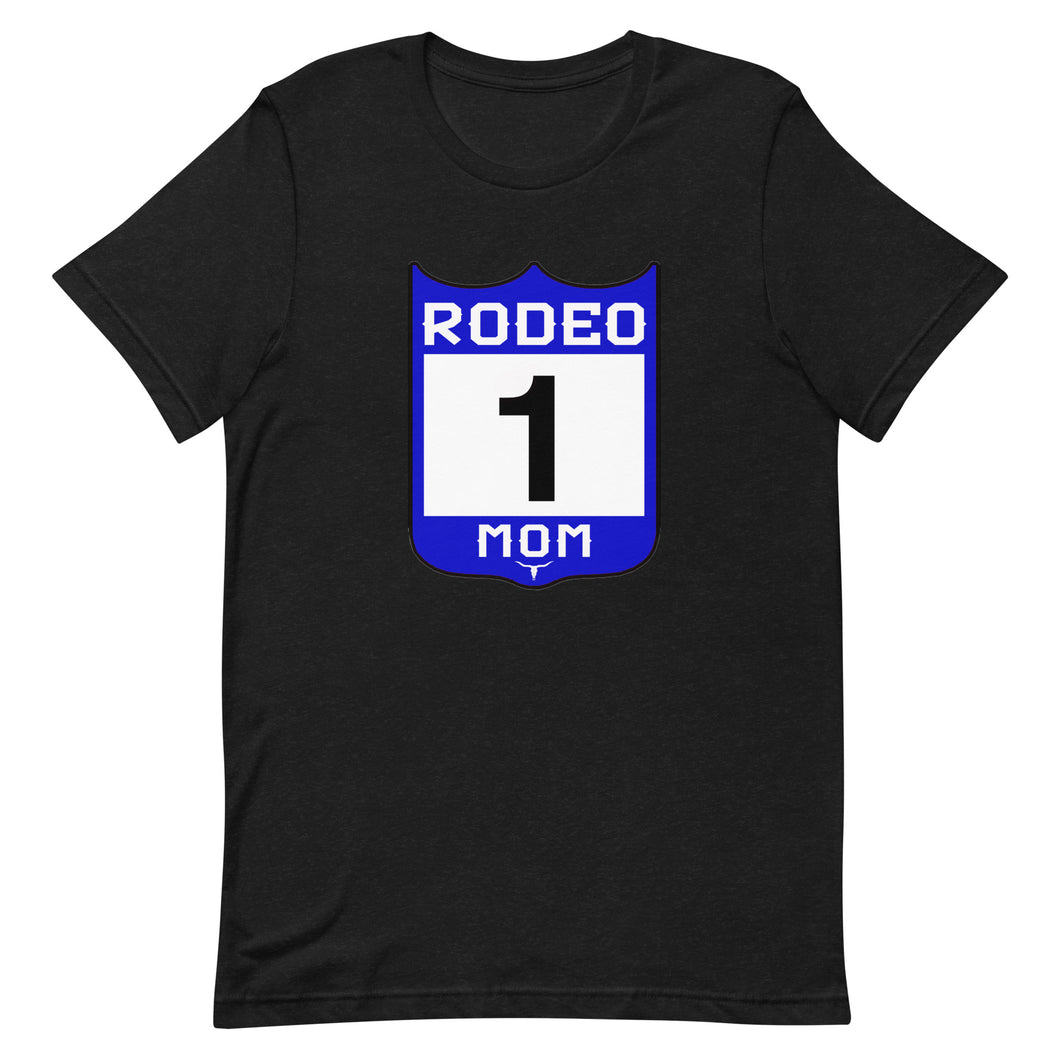 Rodeo Mom Blue T-shirt