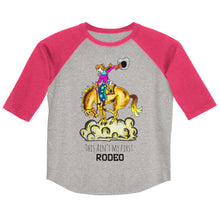 Load image into Gallery viewer, Cowgirl Bronc Rider 3/4 Youth shirt
