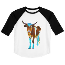 Load image into Gallery viewer, Steer 3/4 Youth shirt
