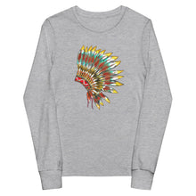 Load image into Gallery viewer, Headdress Youth long sleeve tee
