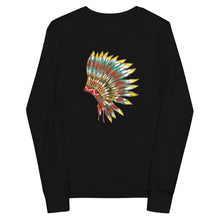 Load image into Gallery viewer, Headdress Youth long sleeve tee
