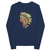 Load image into Gallery viewer, Headdress Youth long sleeve tee
